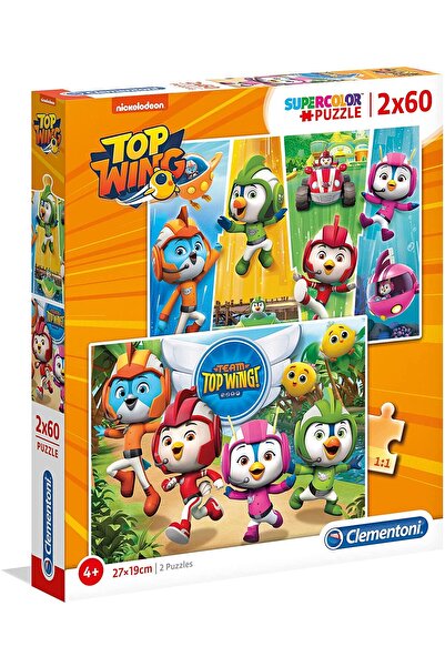 OEM Clementoni, Top Wings, Puzzle, Unisex, 2 x60 pcs