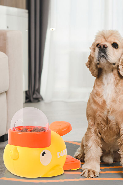 TechnoStation Kedi Köpek Eğitici Öğretici Mama Hazneni Yeni Nesil Oyuncak Köpek Zihin Geliştirici Oyuncak