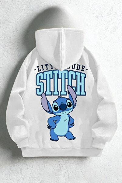 Daxia KARAKTER Baskılı LACİVERT RENK Çocuk Kapüşonlu Sweatshirt (YENİ SEZON)