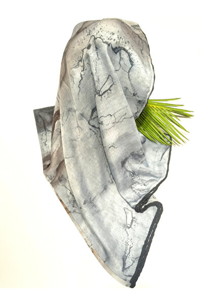 Monalisa Home Luxurious Figured Showy Flowy Scarf