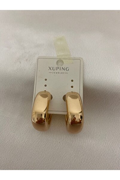 XUPING JEWELRY Modern Hoop Xuping Steel Earrings