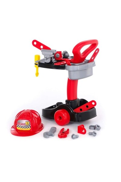 Genel Markalar Meslek Setleri - Mekanik- Tekerlekli Tamir Seti Tezgahı 51 cm ...