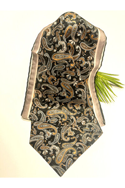 Monalisa Home Luxurious Figured Ornate Scarf