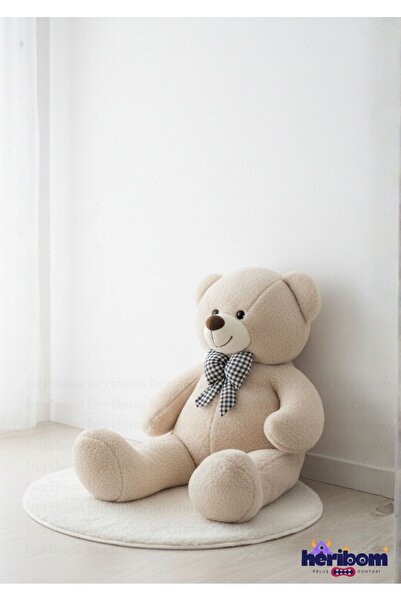 Heribom 90 Cm Peluş Ayı Büyük Boy - Sevgili Hediye- Doğum Günü Hediyesi