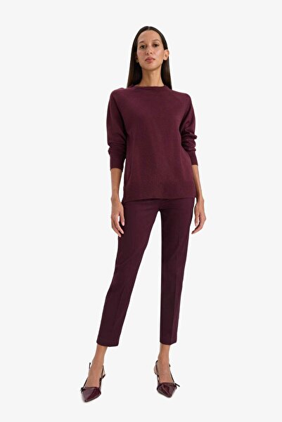 DeFacto Sigaret Normal Bel Düz Paça Saten Pantolon J8743AZ25WN