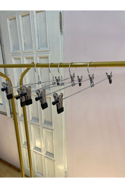 ZÜMHA 19-компонентна закачалка за поли с колан и панталони