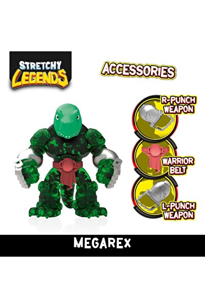 Generic CRAZE Legends Stretchy Megarex Stretchy Action Figure with Slime Filler