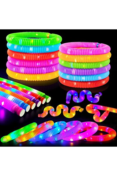 genernic لعبة كانوف LED المضيئة على شكل أنابيب فيدجيت