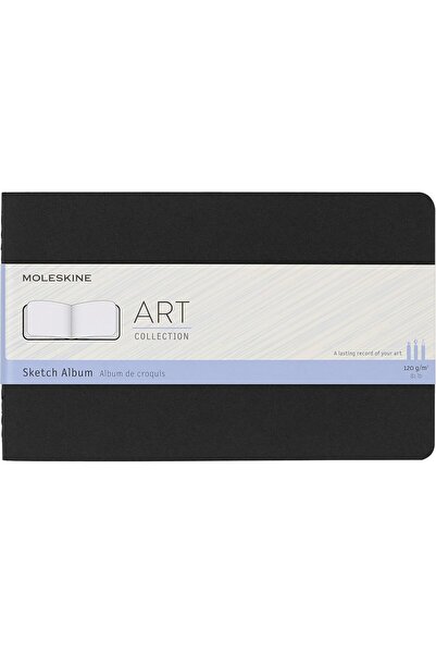 Moleskine Art Sketchbook - Large (5×8.25 inches) - Black