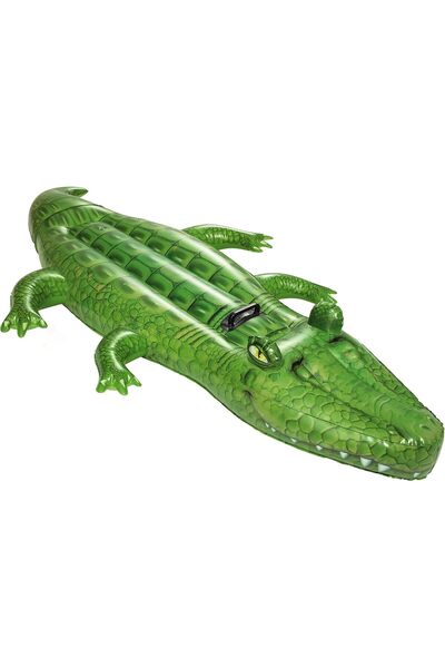 BESTWAY Inflatable Crocodile Pool Ride-On Float