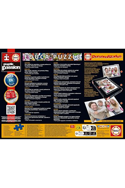 EDUCA Adult Jigsaw Puzzle - Constellations Glow-in-the-Dark, 1000 Pieces, Includes Glue, Age 14+, Mo