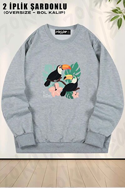 ZOKAWEAR Unisex Tukan Bird Iubire fără condiții Soul Mate și dragoste Numărul...