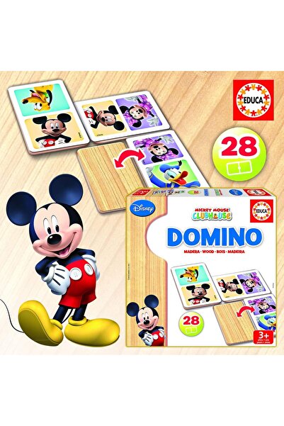 EDUCA - Wooden Dominos Mickey/Minnie (16037)