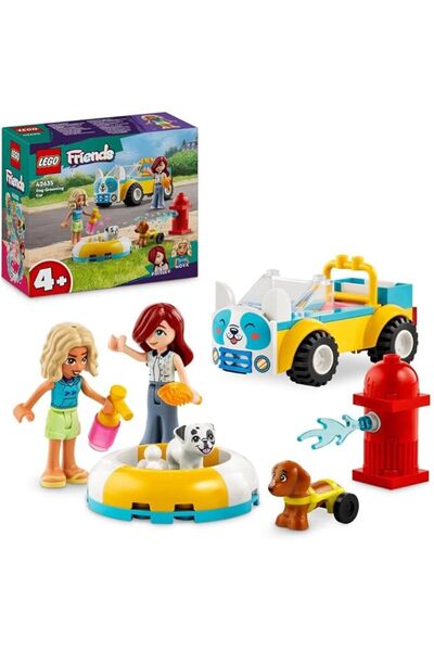 LEGO مجموعة لعب سيارة تنظيف الكلاب من فريندز 42635