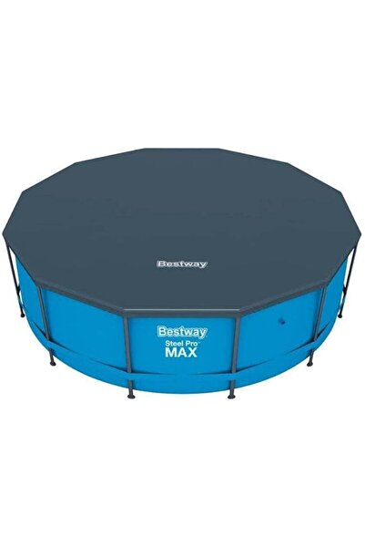 BESTWAY Pool Cover, 366 cm (12'), Black, Size L, Model 58037