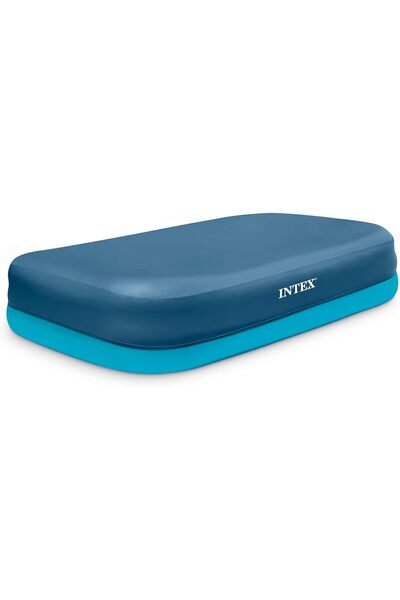 Intex The Wet Set Rectangular Pool Cover (305 x 183 cm) - Sky Blue