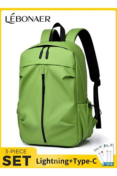 Generic Lebonaer 20L Leather Backpack (fits 15.6-inch laptop)