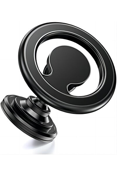 Generic Car phone holder - New magnetic phone holder, rotatable, black