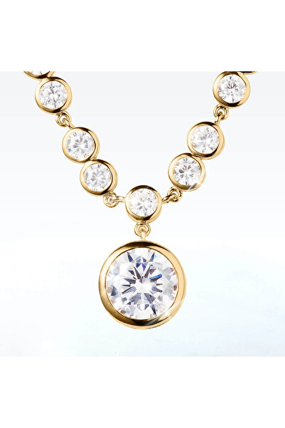 Choice XL302 Huitan Luxury Gold Color Women Necklace Modern Jewelry Fashion P...