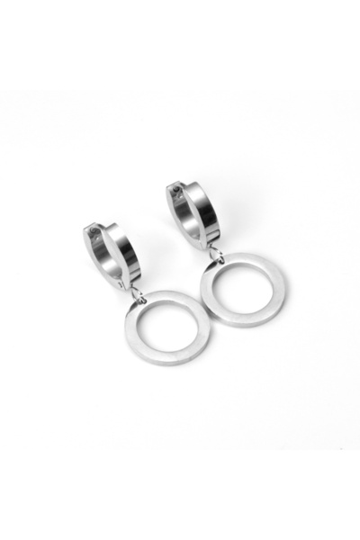 Choice 115S LUXUSTEEL Hoop Earrings 2020 Brinco Party Stainless Steel Gold Color Star Shape Pendants Anti-a