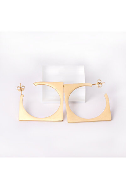 Choice EA547401G 316L Stainless Steel Big Stud Earrings Gold Color Ear Stud for Women Fahion Jewelry Party