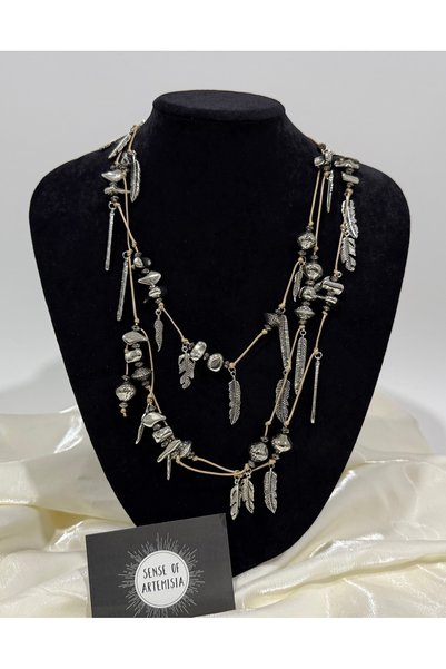 Sense Of Artemisia Zra Model Leaf-Spiral Necklace
