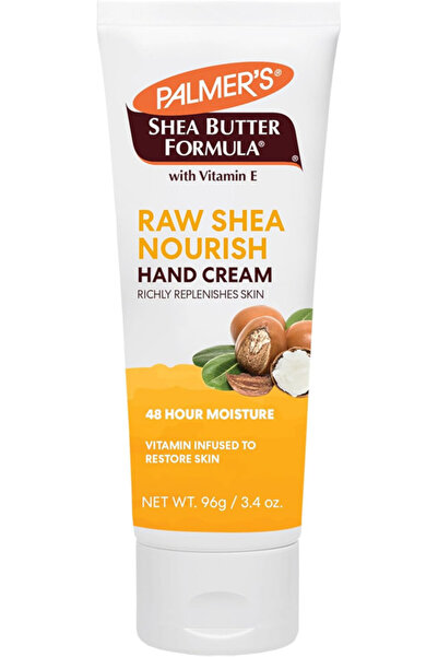 Palmers كريم اليدين المغذي بزبدة الشيا الخام من بالمرز - مع فيتامين E - ترطيب...