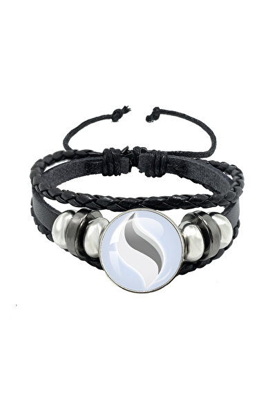 Hot Toys 2 أنمي ميجا ستون بوك سناب ويد سوار جلدي زجاج كابوشون سوار قابل للتعد...