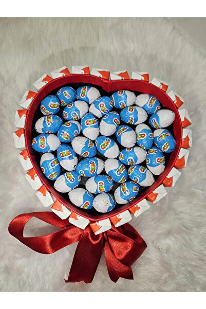 Genel Markalar Kalpli Kinder Çikolata Sepeti