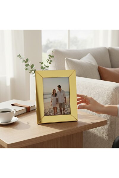 Efendioğlu Craft Fotoğraf Çerçevesi Ahşap Masaüstü Çerçeve 10x15 Pleksi Anı Çerçevesi