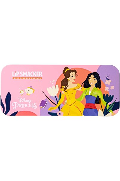 Lip Smacker Disney Princess 9-Piece Makeup Set – Lip Glosses & Creamy Eyeshad...