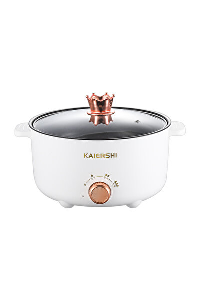 Snooe Multifunctional home cooker with steamer basket, 28 cm + steamer rack