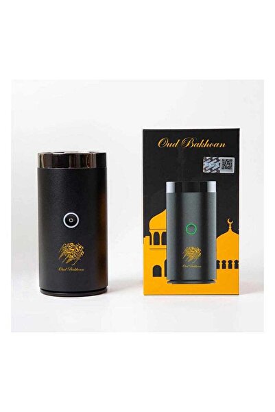 Generic USB Type-C Power Rechargeable Incense Burner Black 14x6x6cm