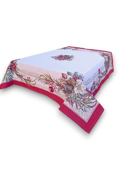Casa de bumbac Christmas tablecloth, gobelin-style fabric, Casa de bumbac, 14...