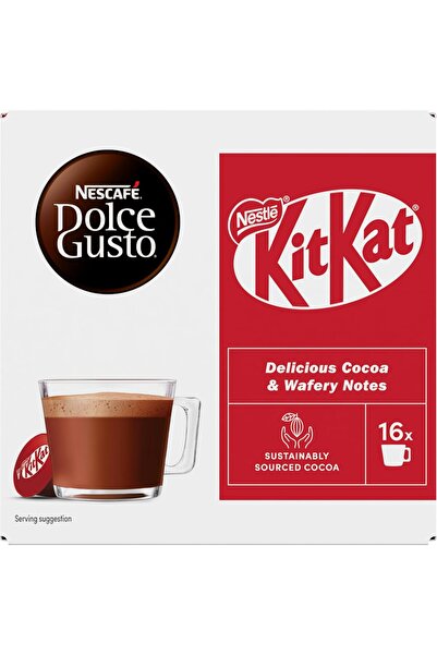 NESCAFÉ DOLCE GUSTO كبسولات قهوة نسكافيه دولتشي قوستو كيت كات، 256 جرام