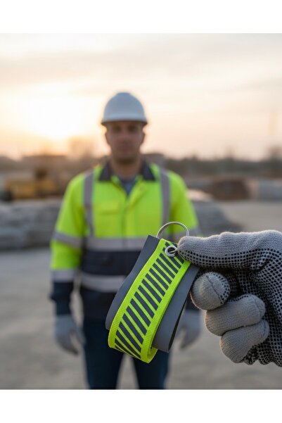 DeNors سلسلة مفاتيح عاكسة - هدية خاصة لعمال مواقع البناء والمهندسين وخبراء ال...