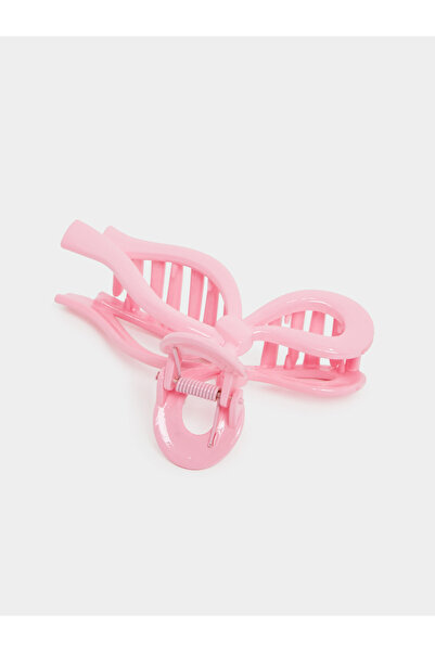 Styli Pink Bow Hair Claw
