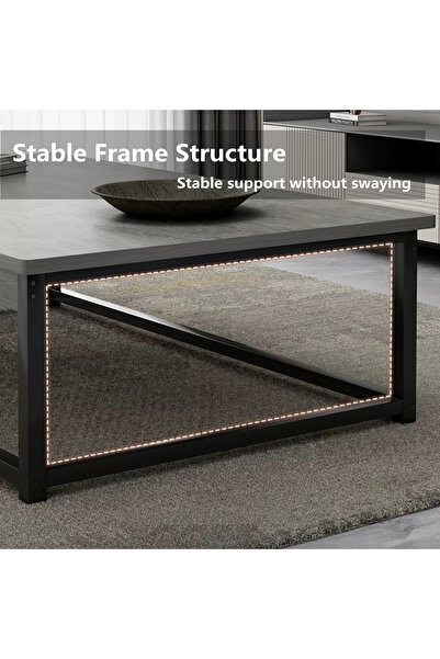 Zztcmp Coffee Table,Sofa Table,Center Table for Living Room