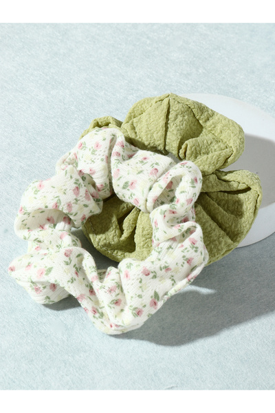 Take Two By Styli Set of 2 - Printed Hair Ties