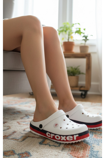 Hızlı Al Non-Slip Sole Full Orthopedic Daily Use Doctor Nurse Beach Pool Chef Cross Slippers. Closed Cros Slippers.