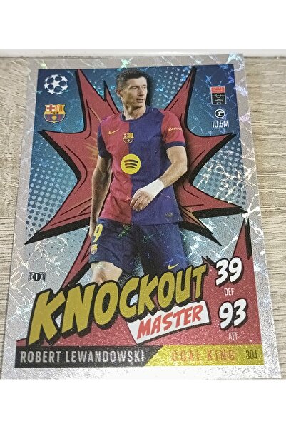 Topps روبرت ليفاندوفسكي 'أفضل لاعب في دوري الأبطال' - ماتش أتكس إكسترا الجديد...