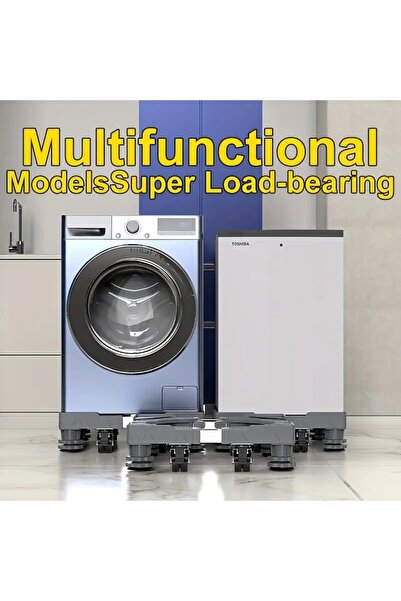 Snooe حامل متعدد الأغراض للأجهزة المنزلية مثل الغسالات والثلاجات، وإكسسوارات غرفة الغسيل