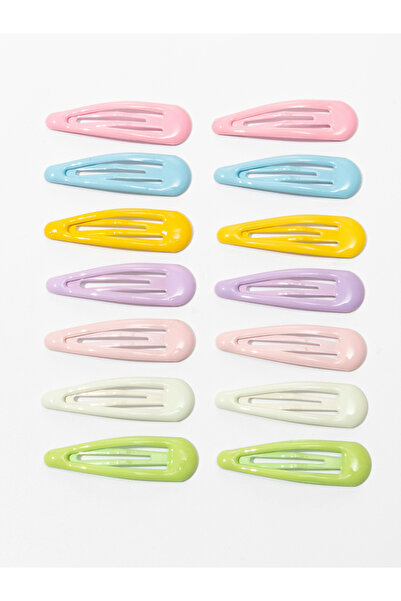 Take Two By Styli Set of 14 - Solid Hair Clips