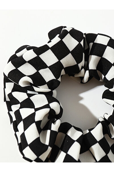 Take Two By Styli Set of 3 - Checked Hair Tie