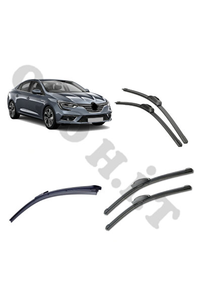 OTO H.İ.T. RENAULT MEGANE 4 SİLECEK TAKIMI 2016-2024 ÖN CAM SİLECEĞİ