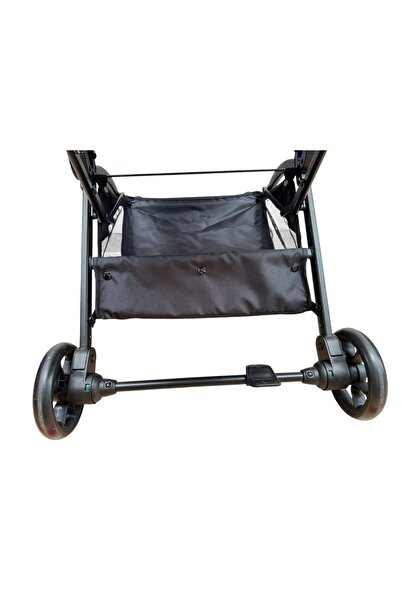 L-Sun Kids Sport Stroller with Reclining/Sleep Position, Trolley Style, Adjustable Backrest - Black
