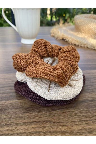 Take Two By Styli Set of 3 - Knitted Hair Ties