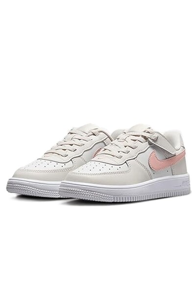 Nike Air Force 1 AF1 PS Leather Unisex Sneaker Hakiki Deri Lastik Bağcıklı Cırtlı Çocuk Günlük Spor