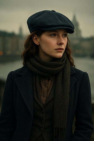 kuru Erkek İngiliz Tarzı (Soğuk Havalara Stil Kat: Vintage Kasketler)