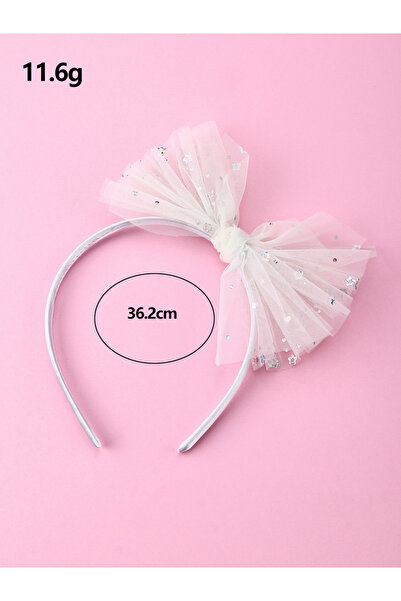 Take Two By Styli Girls Mesh Bow Headband